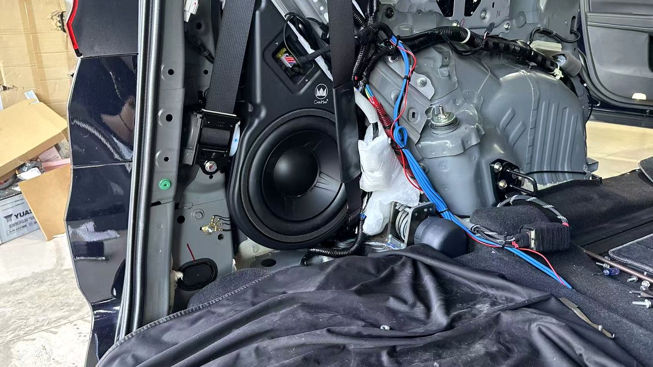 奥迪DSP调音案例：奥迪A6音响升级相关的湛江汽车音响改装实拍封面